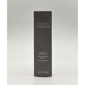 Mary Kay TimeWise Matte 3D Foundation Ivory C 110 Combo to Oily Skin 1oz NIB